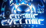 Geometry Dash Cosmic Cyclone background