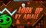 Geometry Dash Look Up background