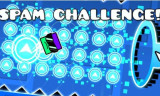 Geometry Dash Spam Challenge background