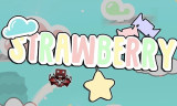 Geometry Dash Strawberry background